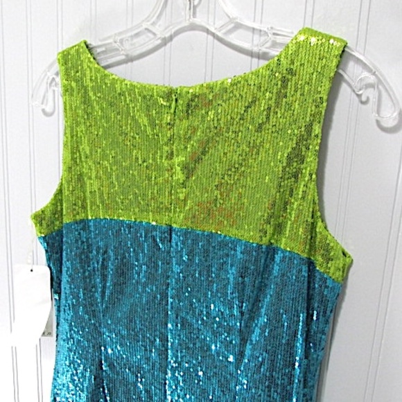 NWT Gabby Skye Sequined Sheath Dress, Size 8 - Picture 4 of 10